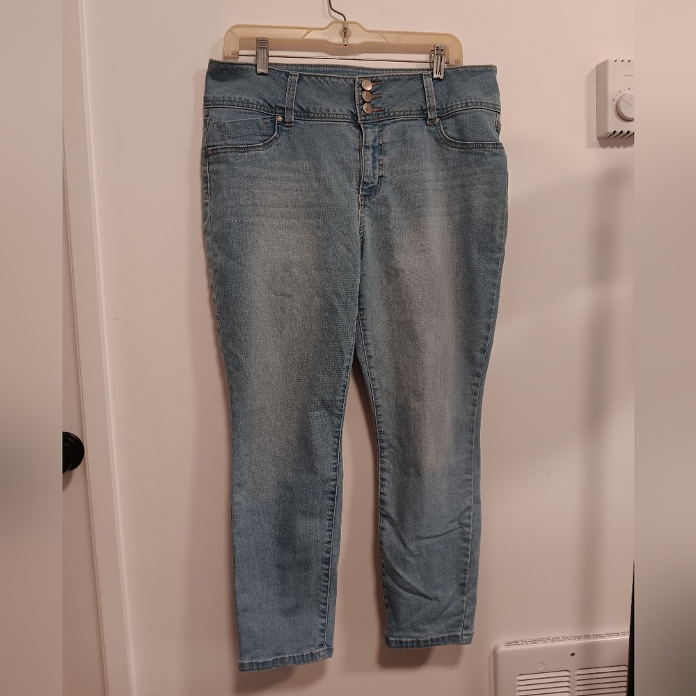 D.jeans Light Blue Skinny High Rise Jeans